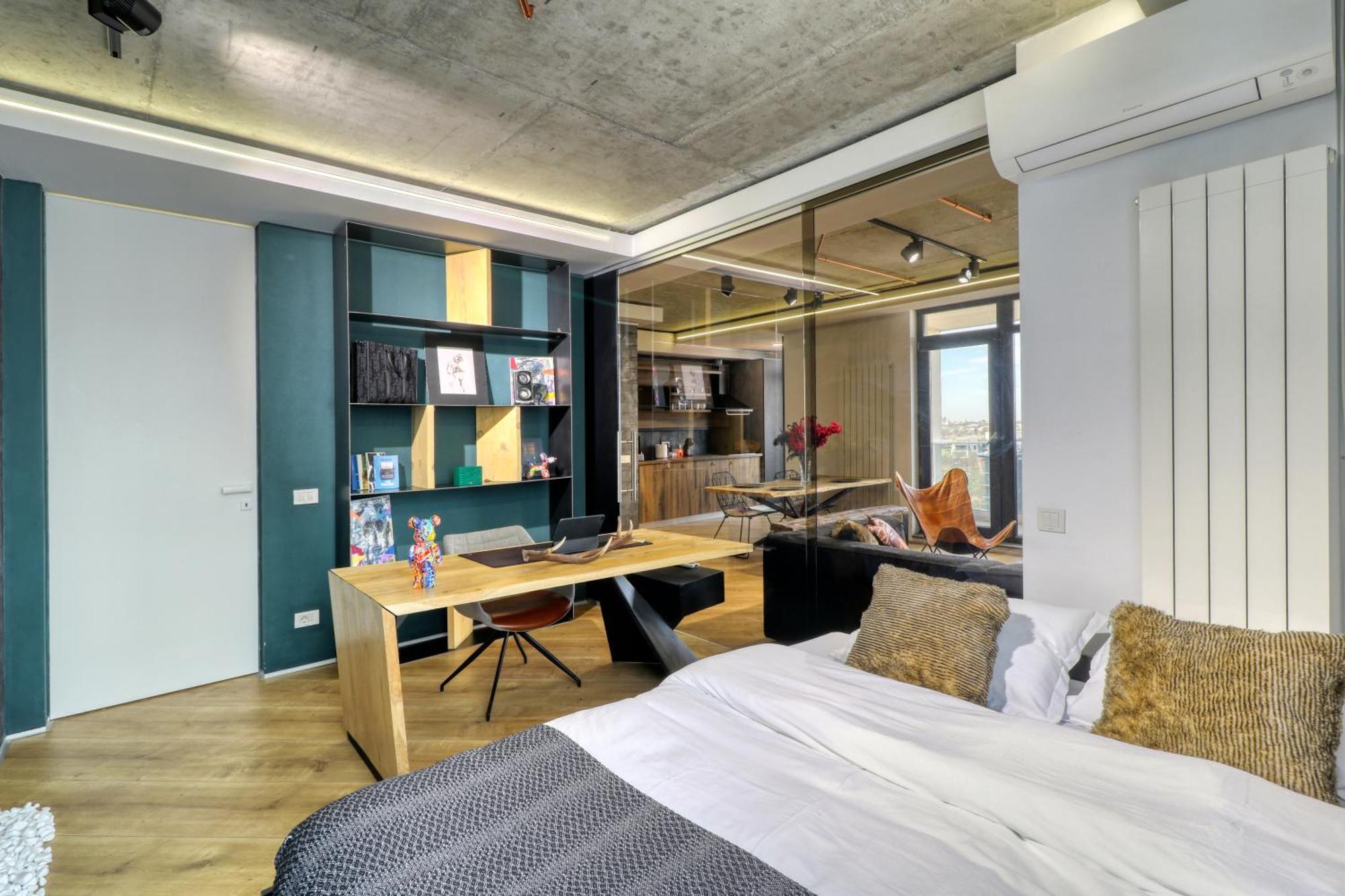 Penthouse Floreasca Bukarest Kültér fotó