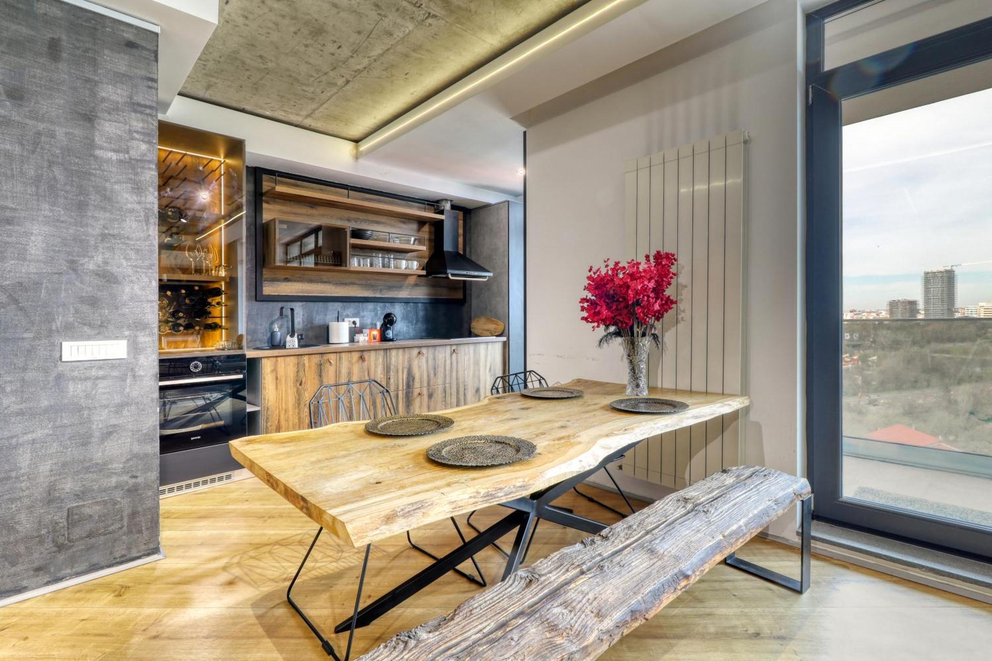 Penthouse Floreasca Bukarest Kültér fotó