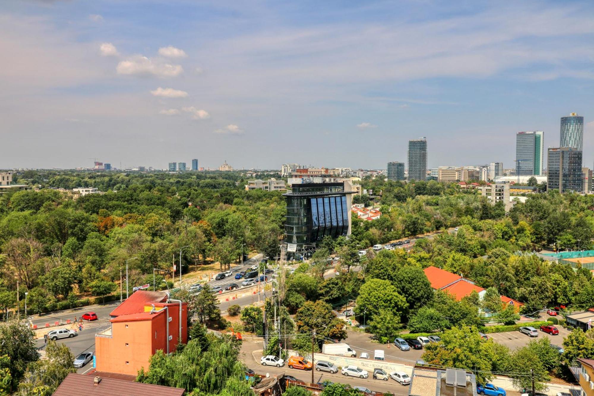 Penthouse Floreasca Bukarest Kültér fotó