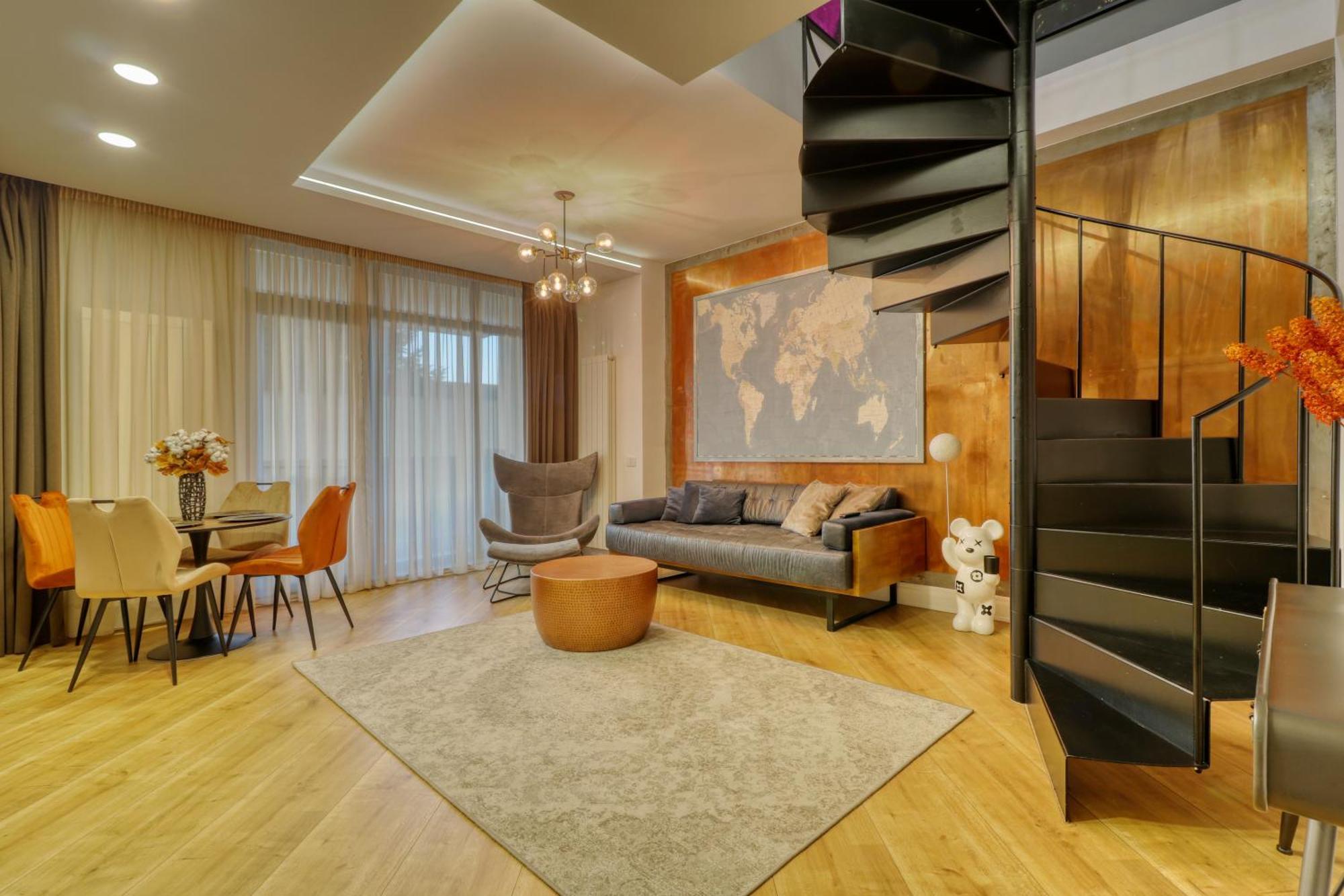 Penthouse Floreasca Bukarest Kültér fotó