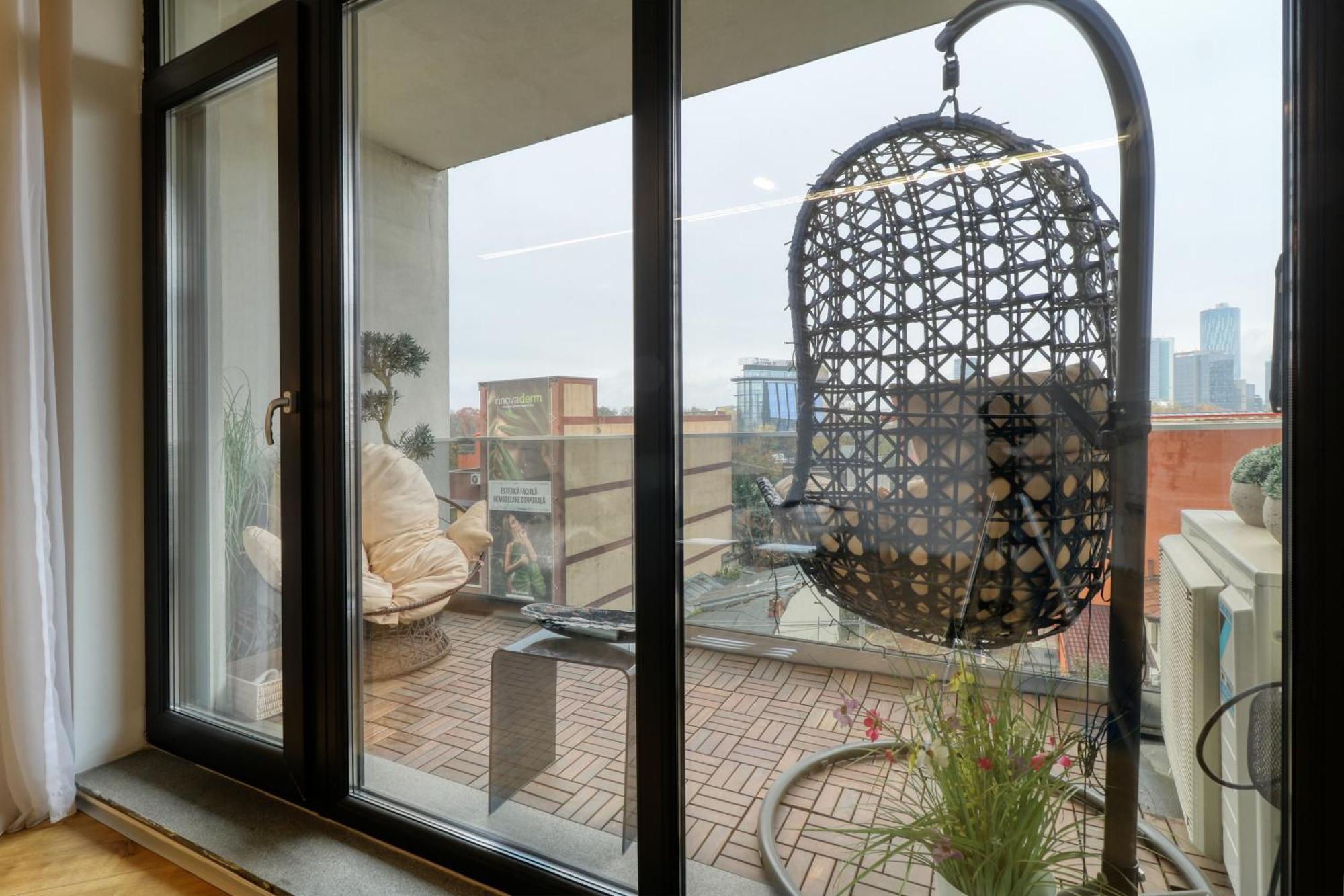 Penthouse Floreasca Bukarest Kültér fotó