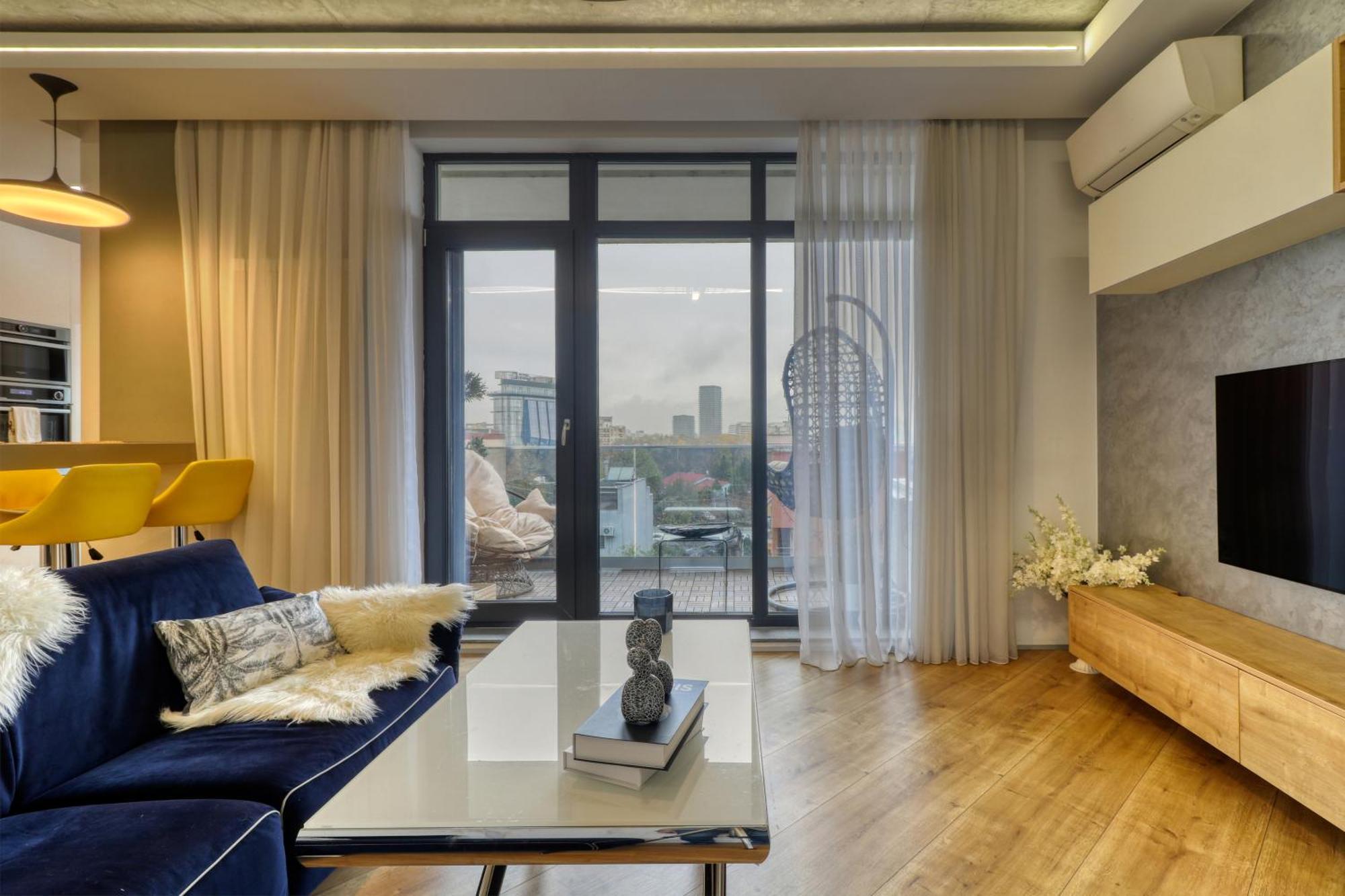 Penthouse Floreasca Bukarest Kültér fotó