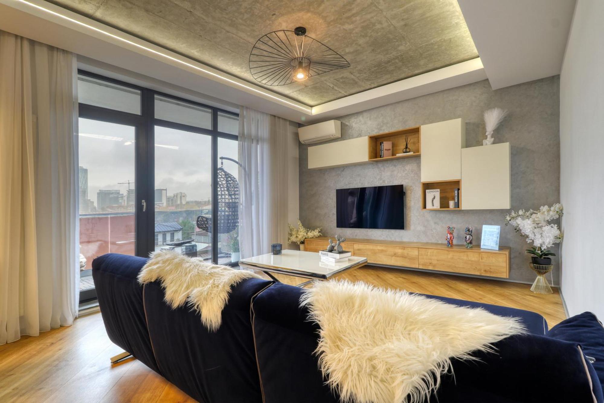 Penthouse Floreasca Bukarest Kültér fotó