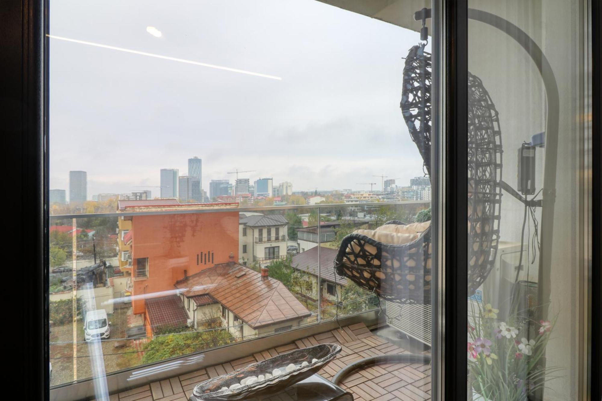 Penthouse Floreasca Bukarest Kültér fotó