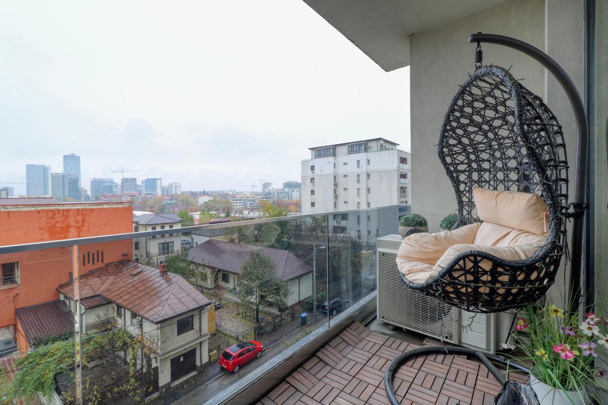 Penthouse Floreasca Bukarest Kültér fotó
